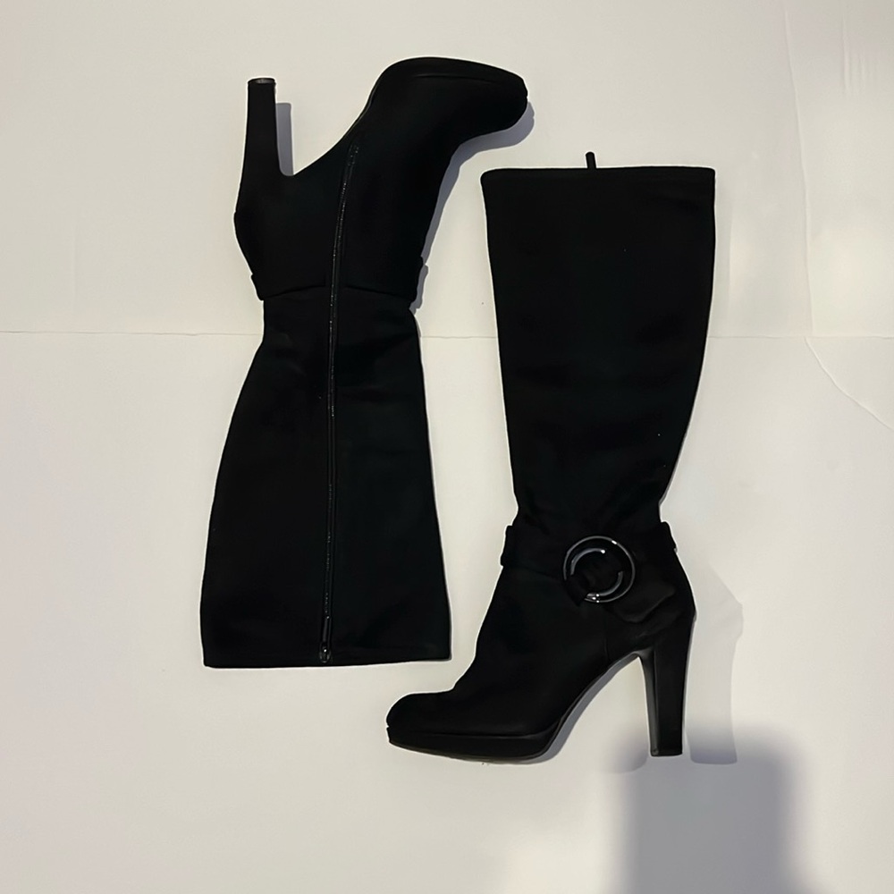 impo stretchy knee high boots
